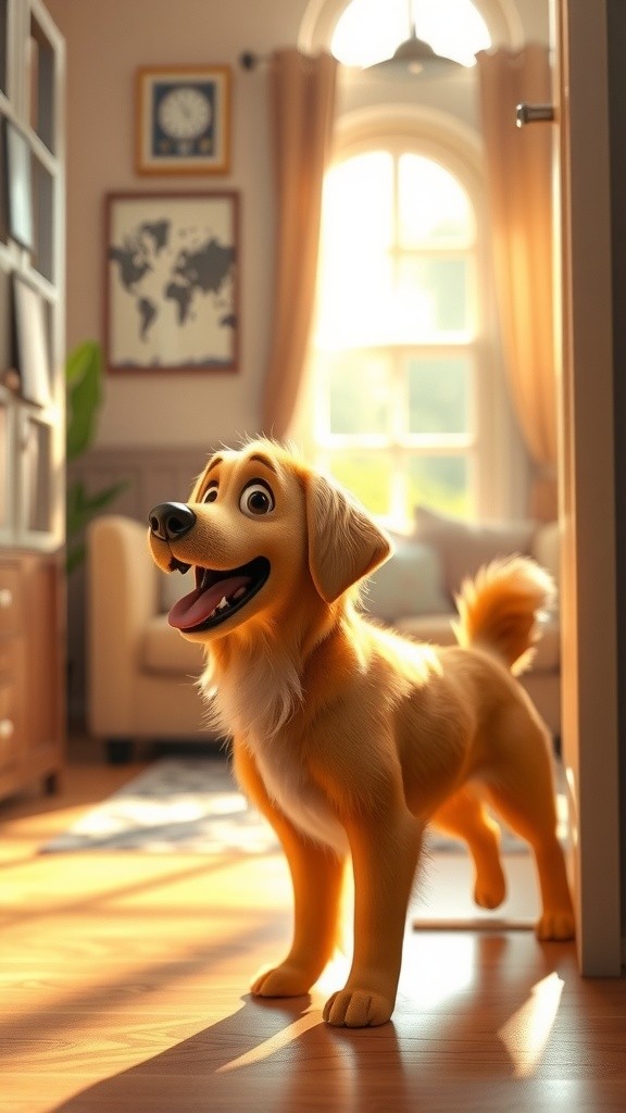 Waiting for Mom: Barnaby's Heartfelt Anticipation