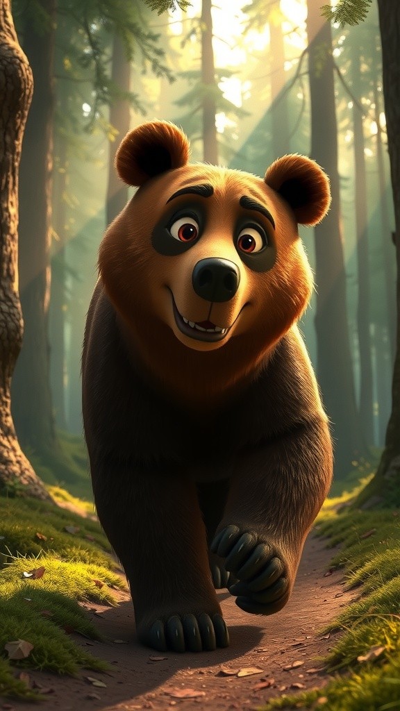 Bruno: The Friendly Plush Bear Adventure