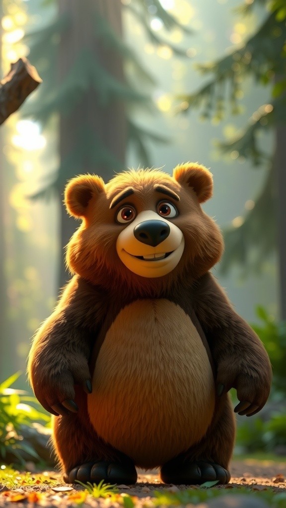 Benny the Bear Counts to 5!