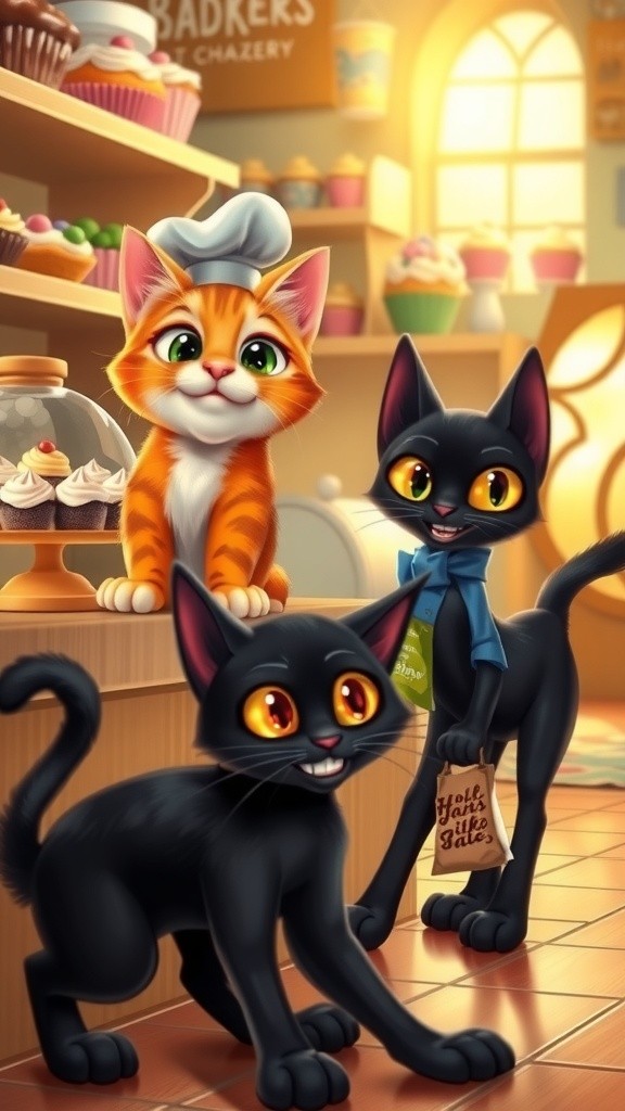 No Free Licks for Chef Cat!