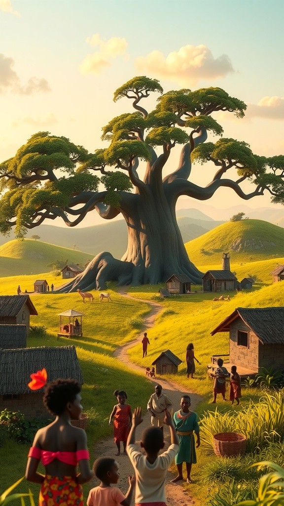 Ashanti Folktales: Predicting the Future Through Storytelling