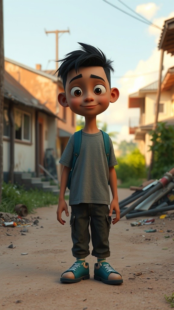 A Boy's Struggle: Surviving Orphanage Life
