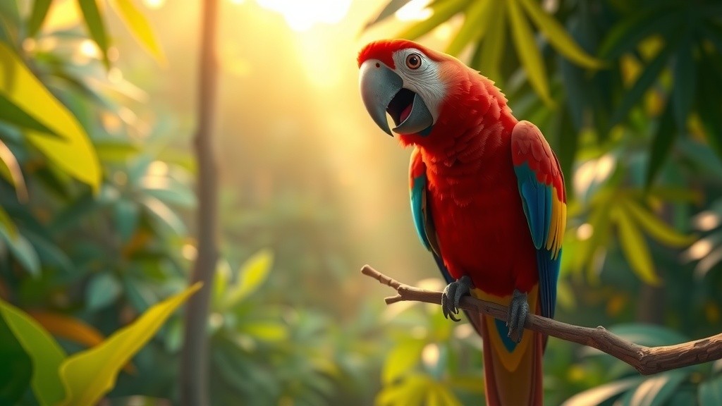 तोते की मीठी कविता