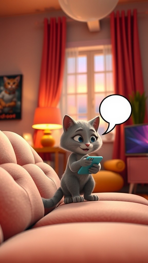 Kucing Cerdas: Ngechat Tanpa Sadar!