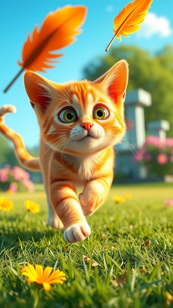 पिंकी और उड़ती टोपी की मस्ती