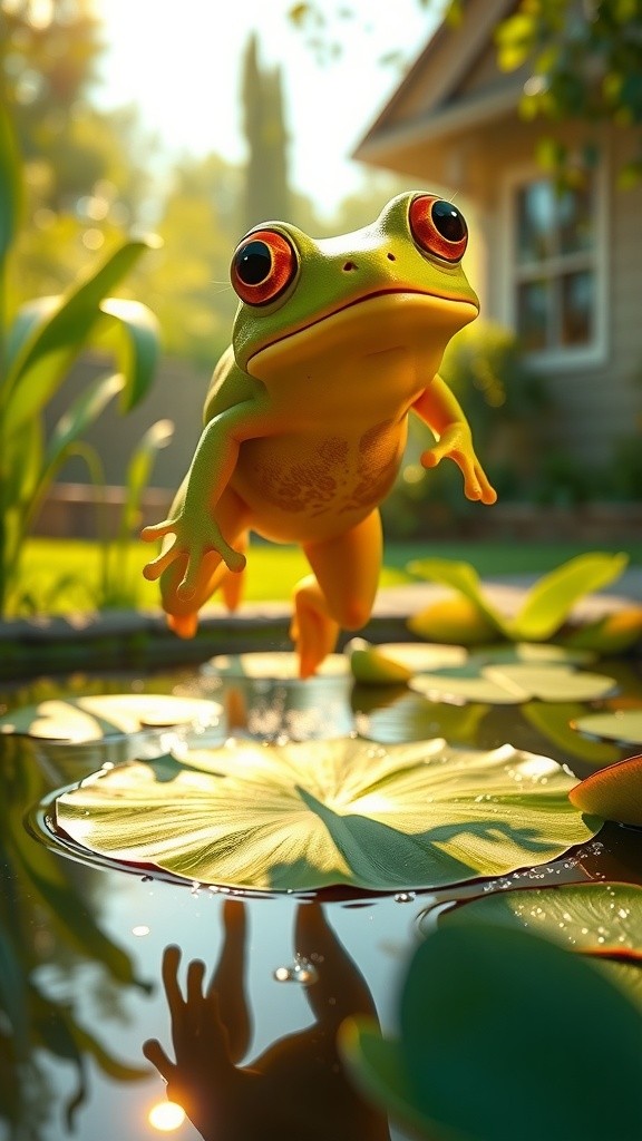 Kodok Bersepatu Roda dan Masalahnya di Desa