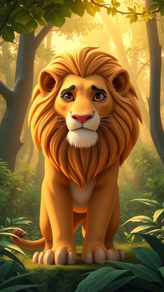 ईमानदारी की ताकत: शेर की कहानी