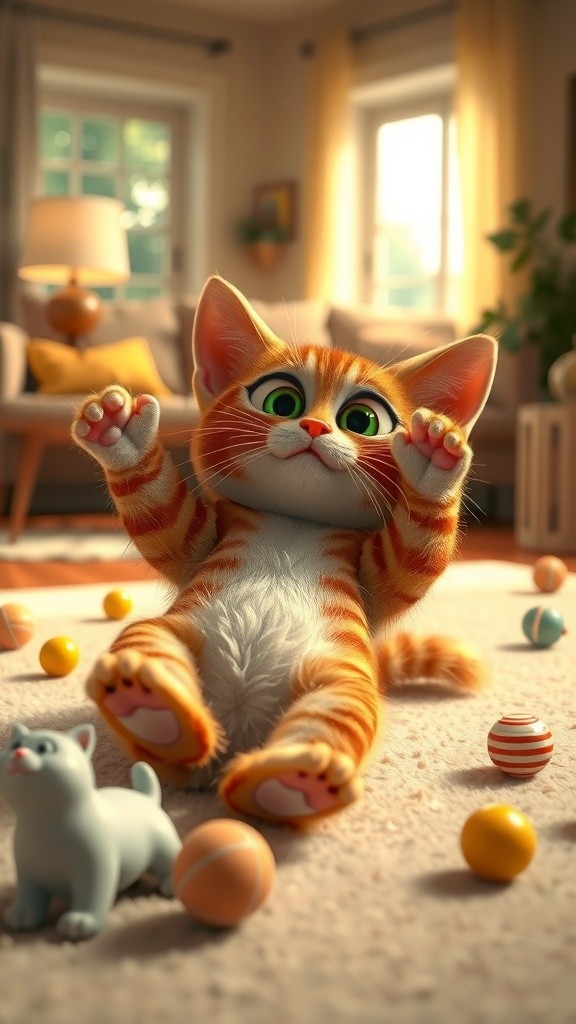 Kucing Drama yang Ingin Perhatian