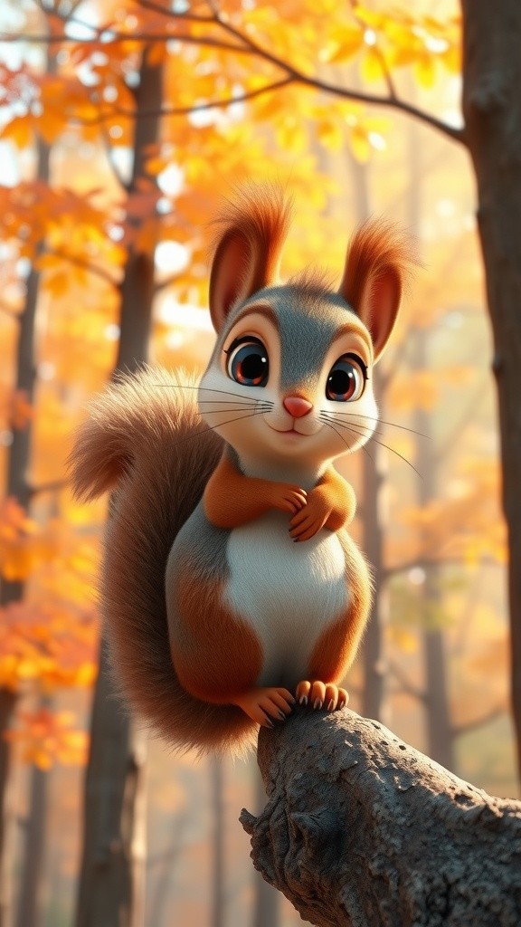 गिलहरी की मेहनत और दूरदर्शिता