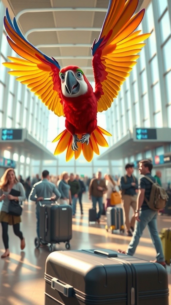 Parrot's Travel Escapade!