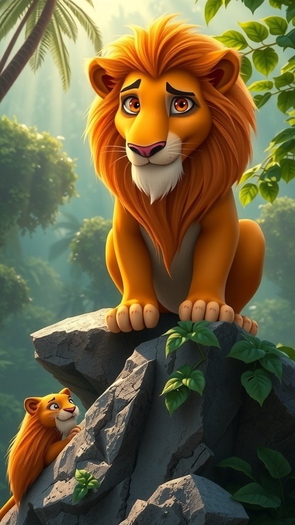 मूर्ख गधे की चाल और शेर की सजा