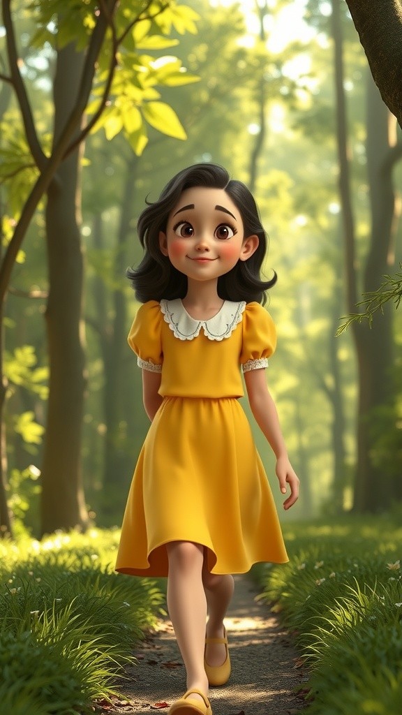 Lilly and the Injured Bird