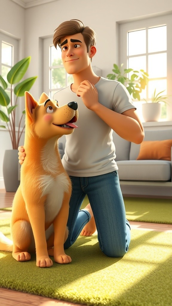 Wags of Wisdom: A Dog's Guide to Cheer Up!