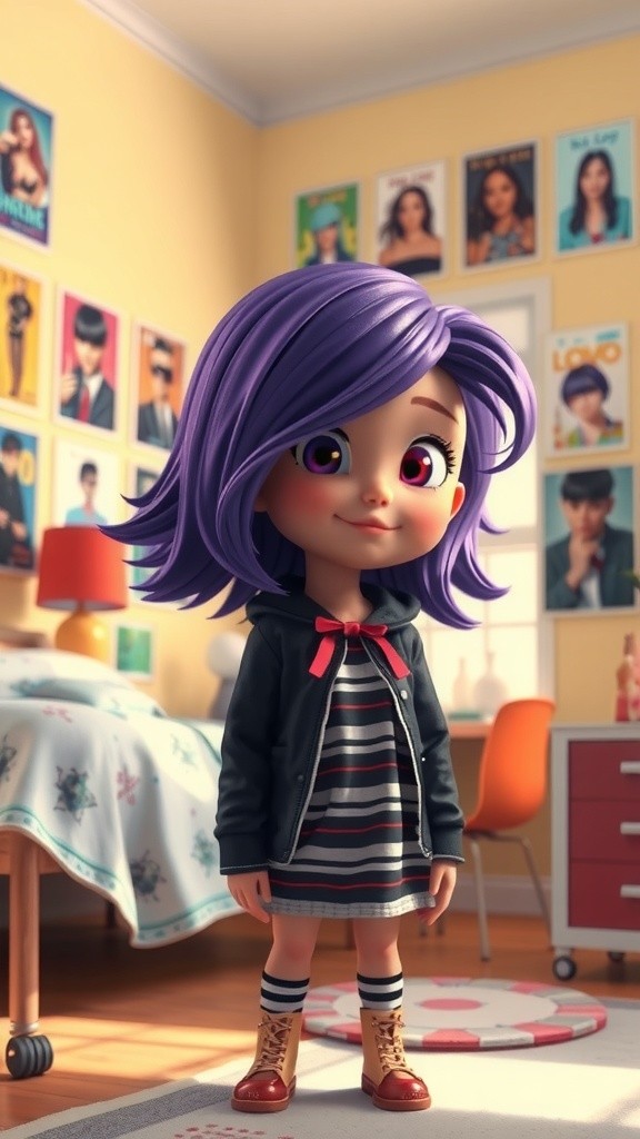 Kpop Demon Hunters: Purple Haired Heroes!