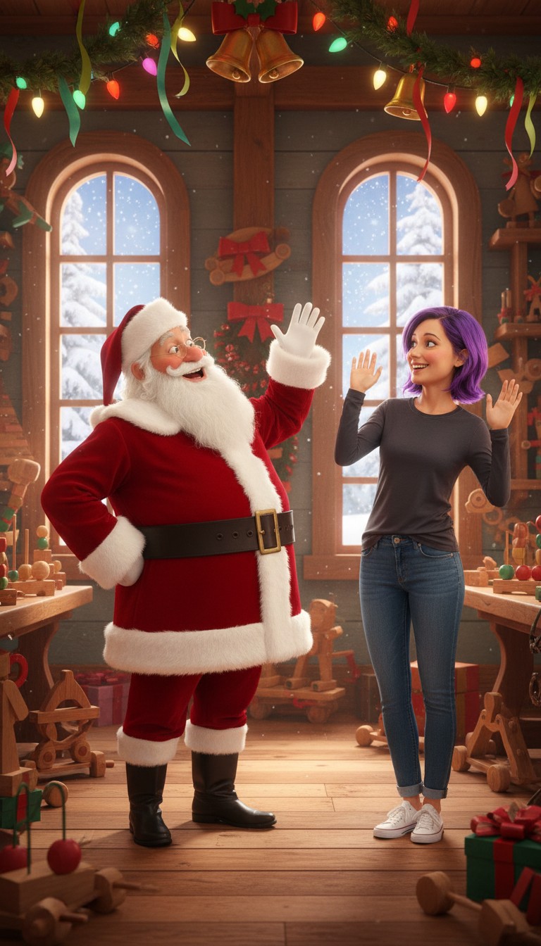 A Magical Christmas Ride with Santa