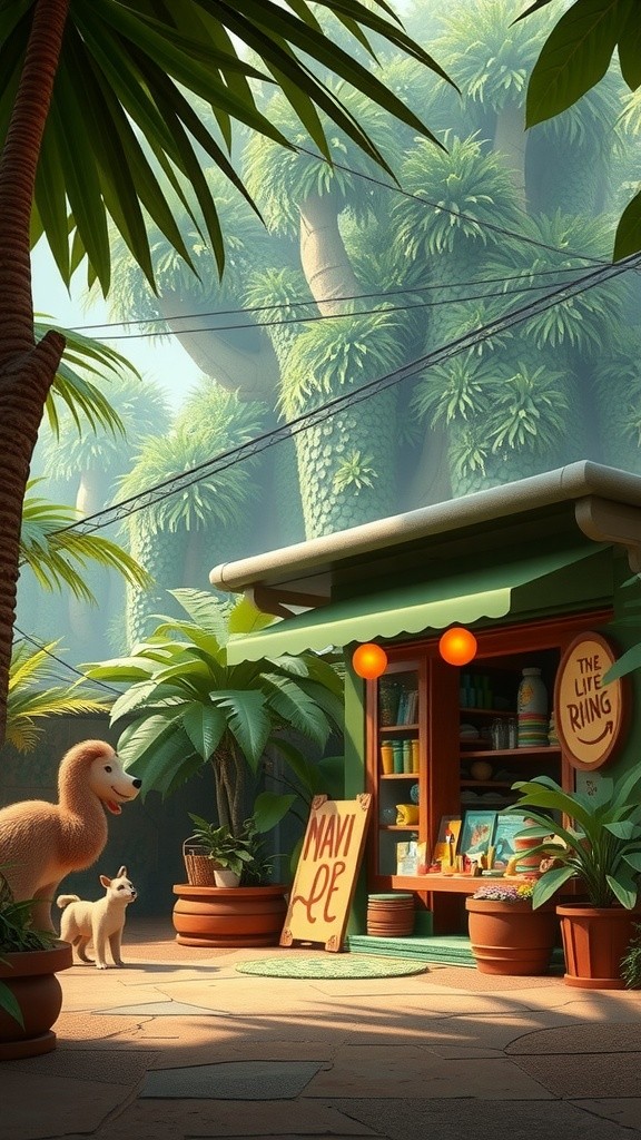 Ellie's Colorful Jungle Store