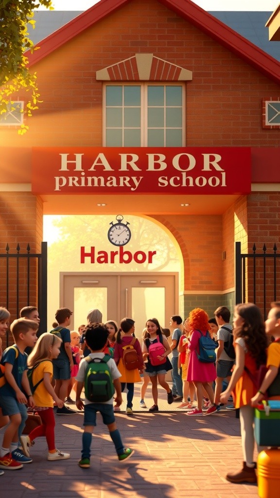 Welcoming Liberty to Harbor Elementary