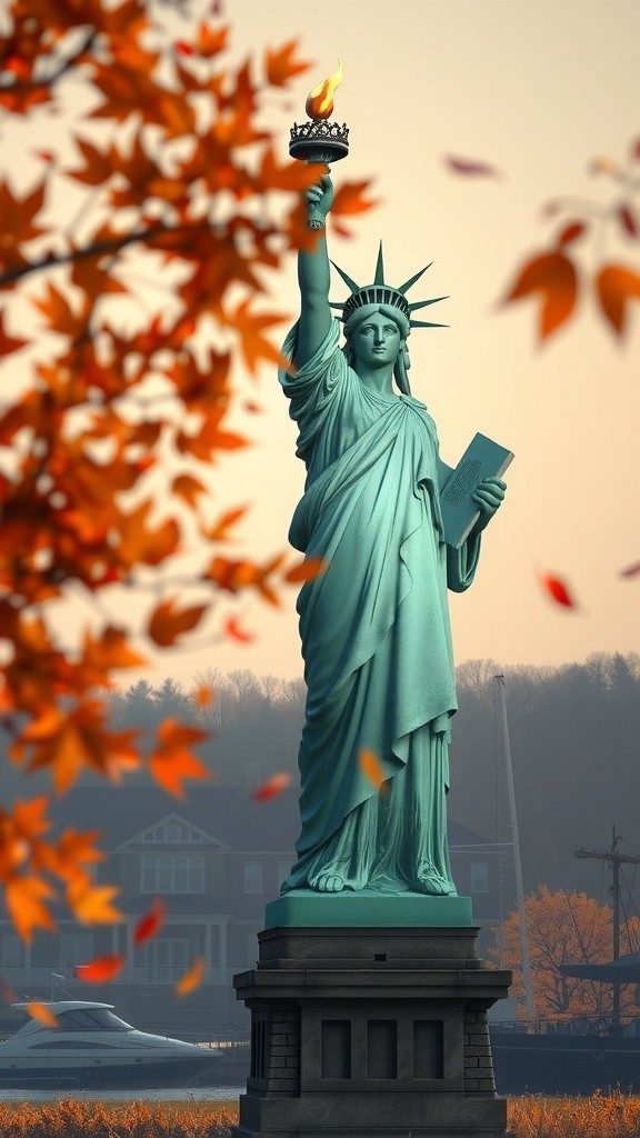 Liberty's Bright Welcome!