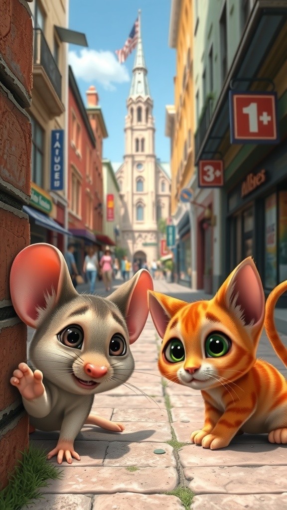 City Adventures of Jerry and Kitty!