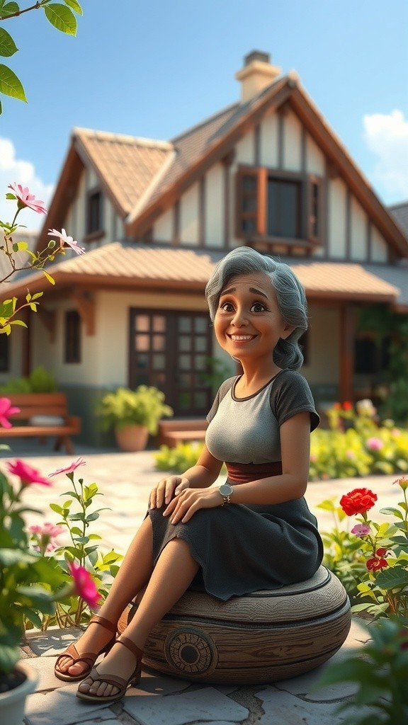 बंदर और दादी की कहानी