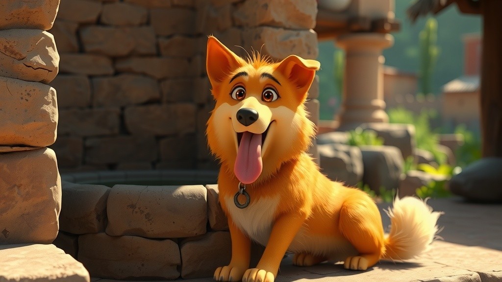 The Well and the Dog: A Symbolic Tale of Struggle