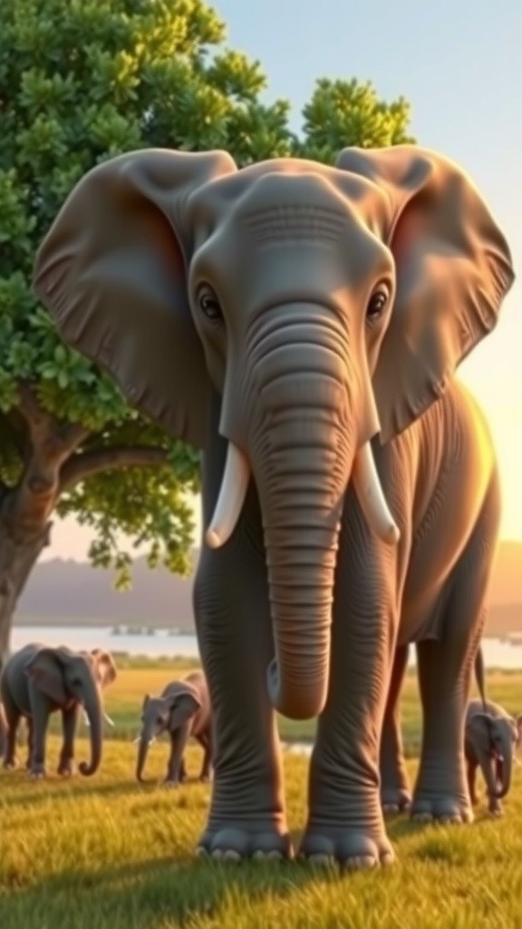 شجاعة الفيل الصغير