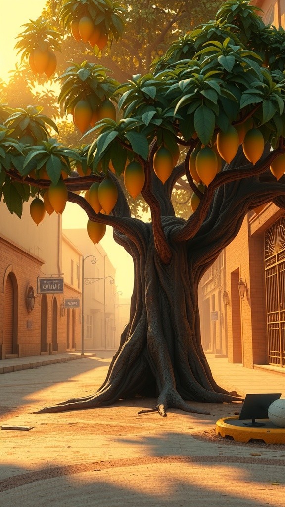 The Secret Beneath the Old Mango Tree