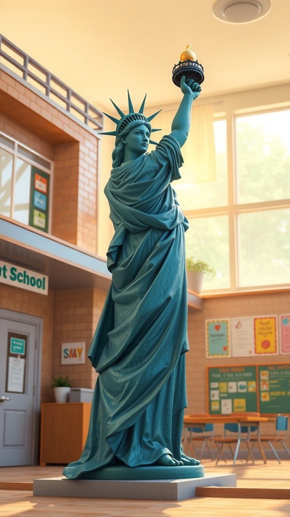 Liberty's Bright First Day