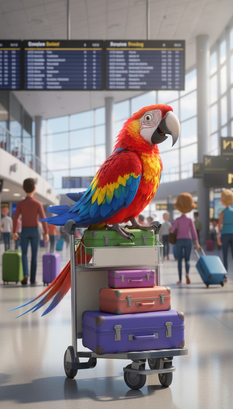 Pack Like a Parrot: Fly Easy, Fly Happy!