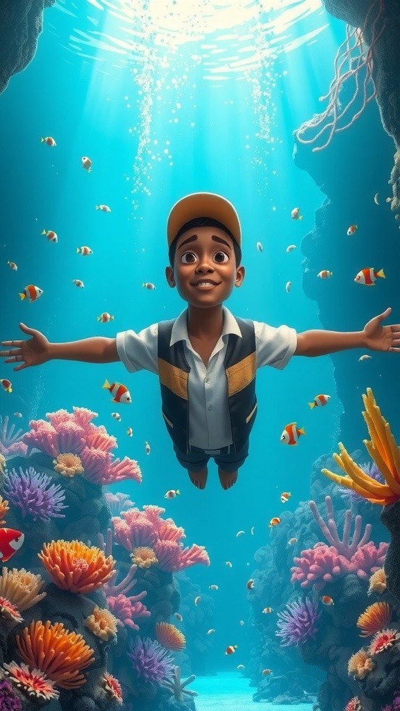 Underwater Serenade: A Journey with My Queen