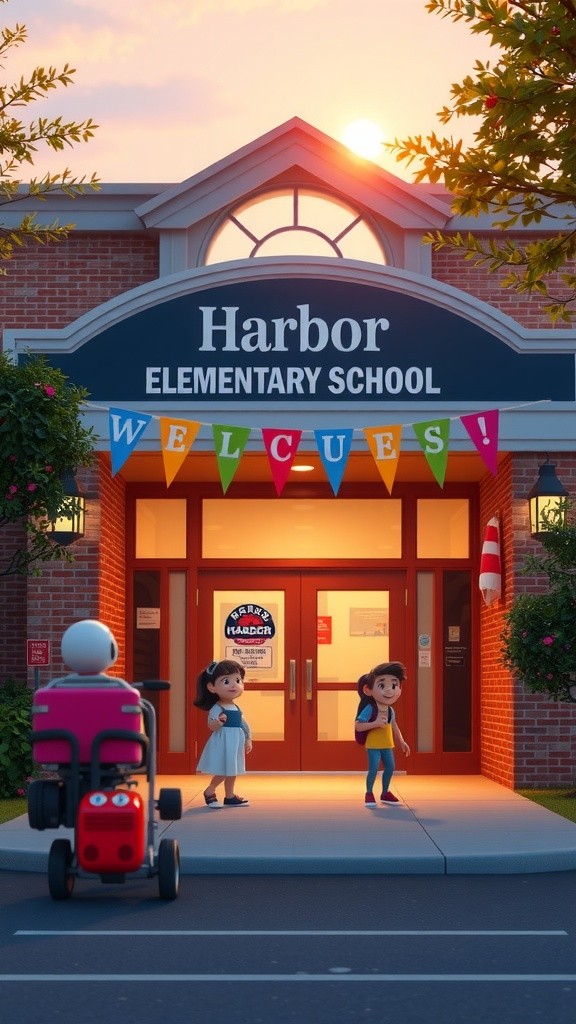 Liberty Lights Up Her First Day!