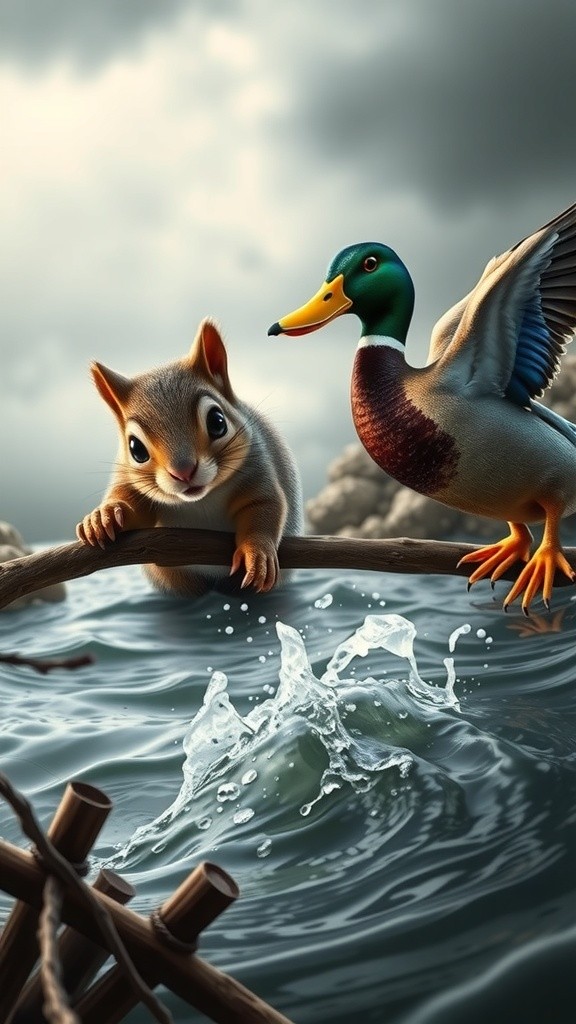 Drama Palsu Demi Views: Kisah Tupai dan Bebek