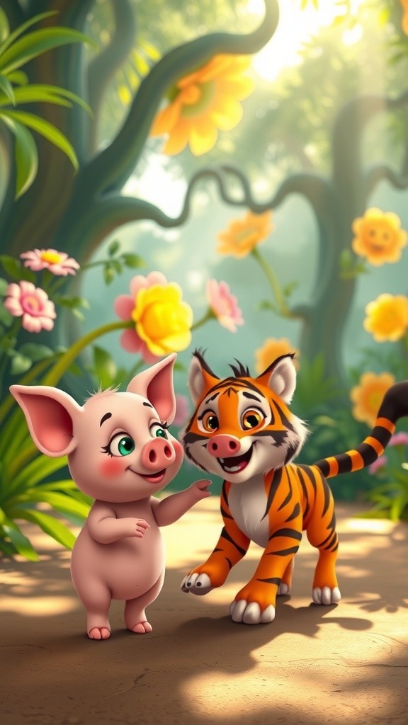 Lion vs Tiger: Cocomelon Adventure!