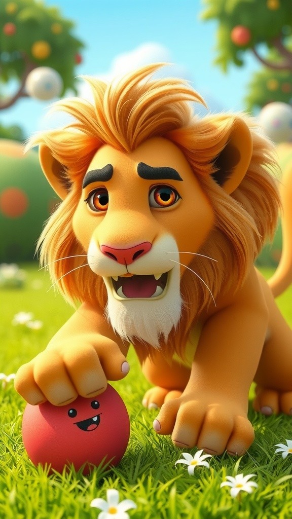 Lion's Shape Sorting Adventure!