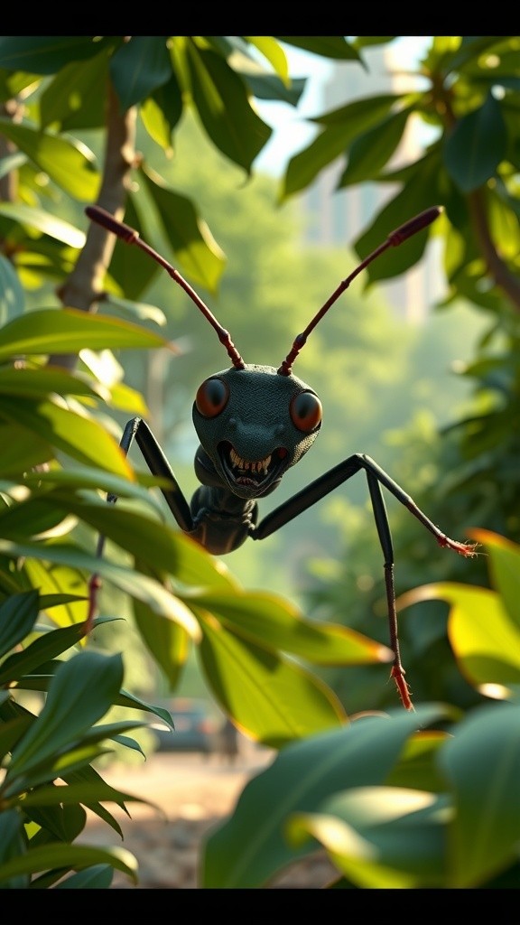 Semut Raksasa Penggemar Es Krim