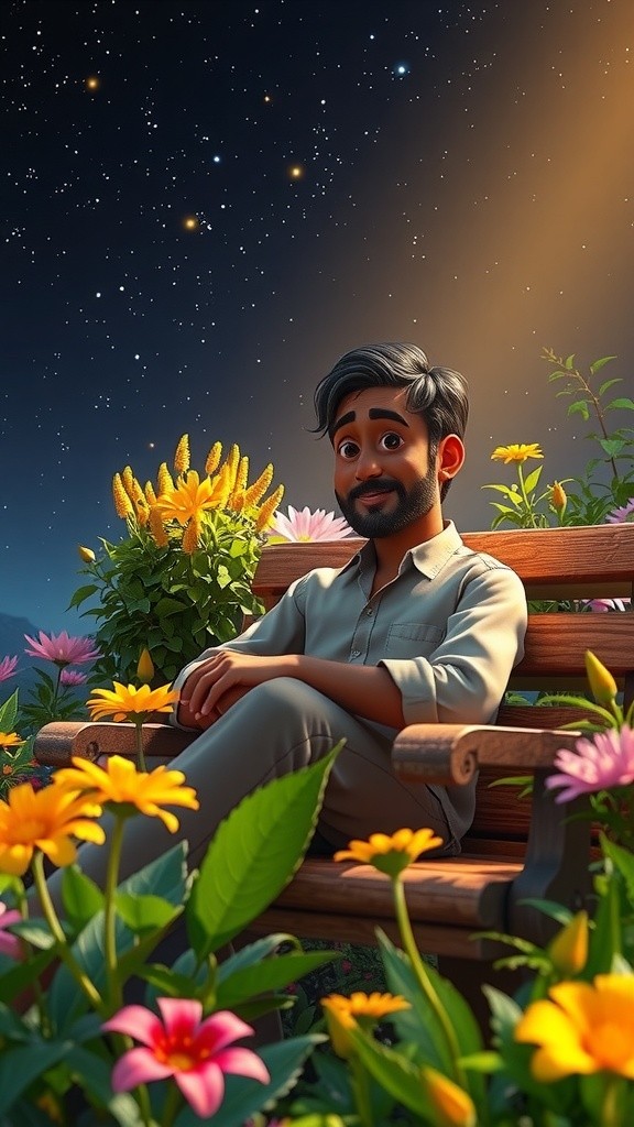 Journey through a Celestial Garden