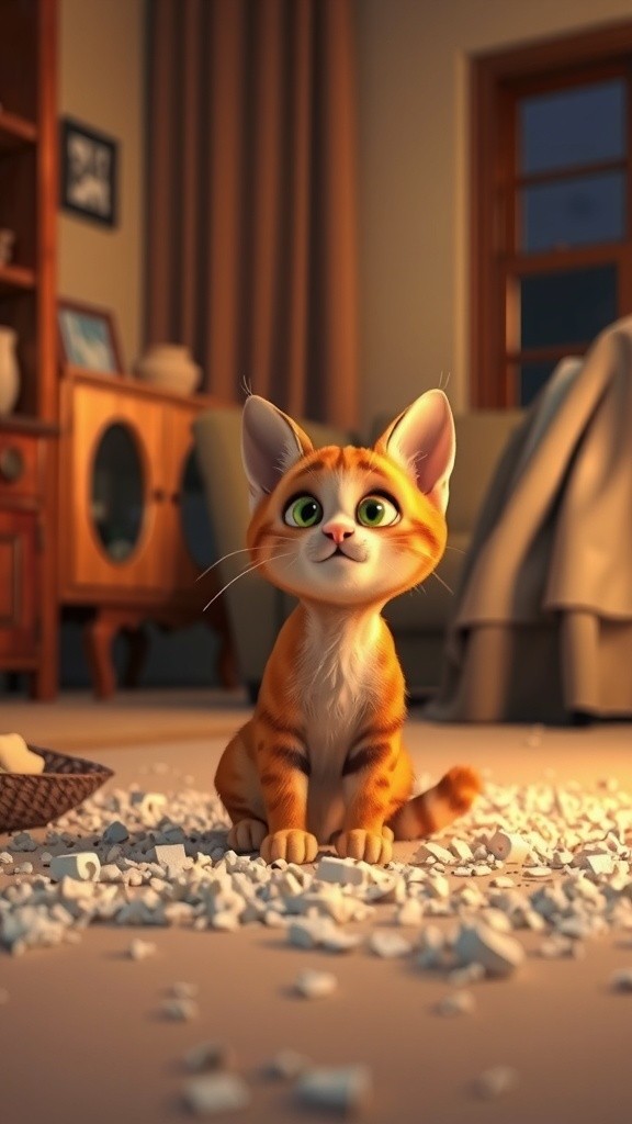 Nimbus the Overlooked Kitten: A Tale of Courage