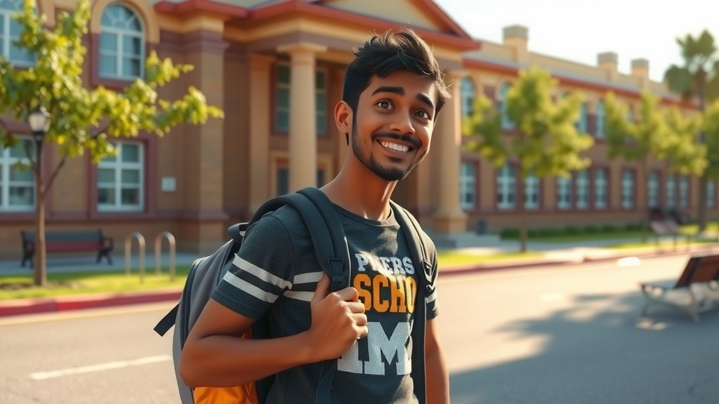 A Day at Happy School: Learning and Fun!