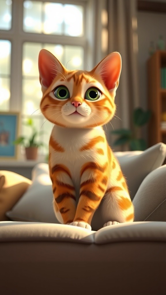 Milo the Orange Cat: The Real Boss