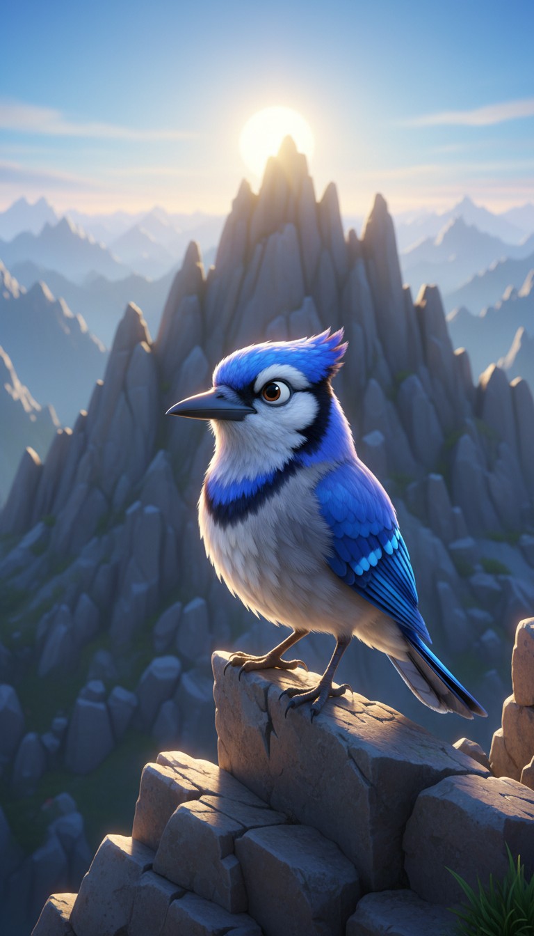 The Tale of Sky: A Vibrant Avian Story