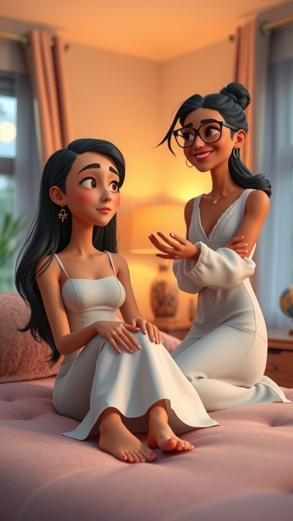 Sisters Under the Moonlight