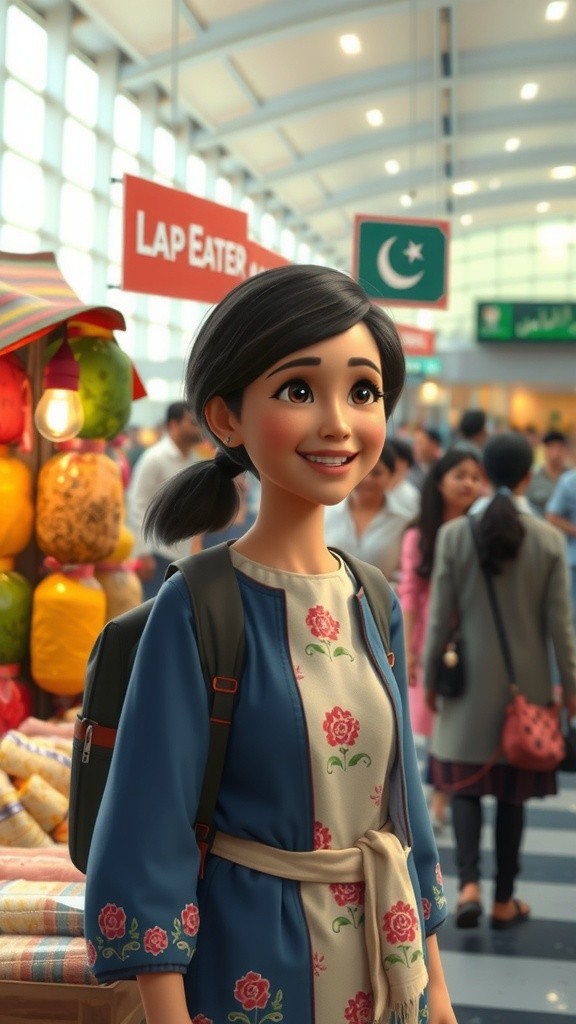 Chinese Girl Experiences Pakistani Culture