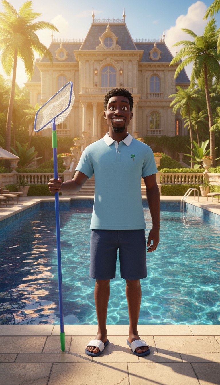 Nigeria Pool Boy's Latte to Riches Journey