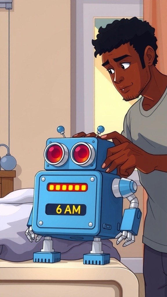 Alarm vs Budi: Pertarungan Pagi Hari!