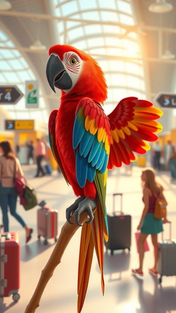 Parrot's Packing Predicament!