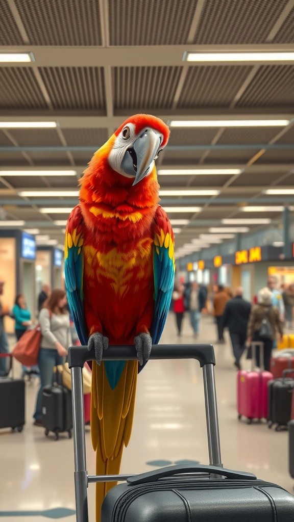 Travel Light with a Parrot