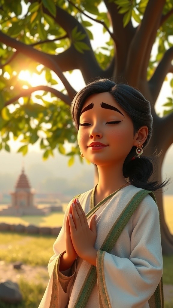 सच्ची भक्ति: लक्ष्मी माता और साहूकार की बेटी की कहानी