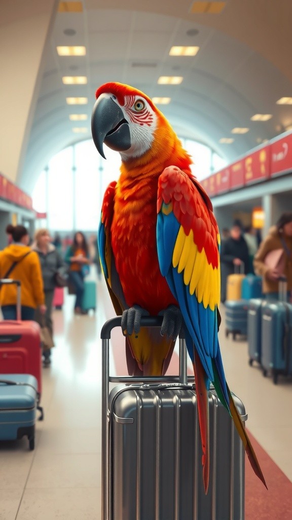 Pack Like a Parrot: Fly Light!