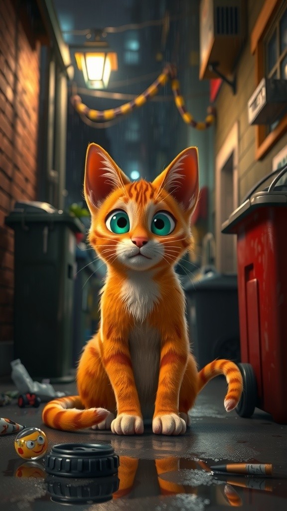 The Heroic Heart of a Small Cat