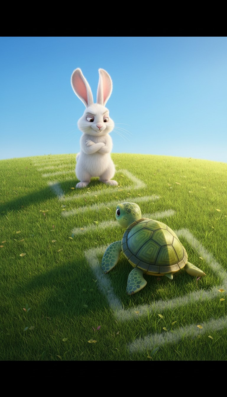 The Tortoise and the Hare: Slow and Steady Wins the Race